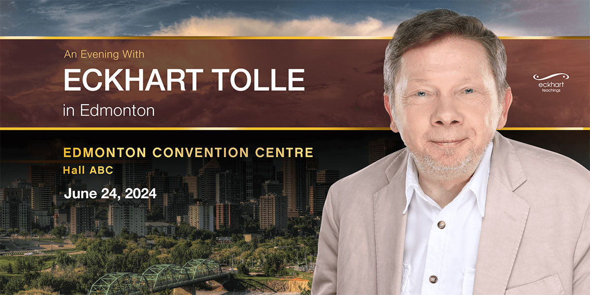Eckhart Tolle in Edmonton