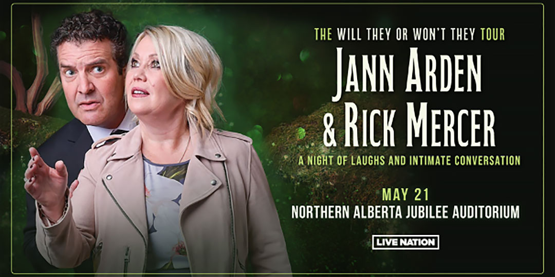 Jann Arden and Rick Mercer